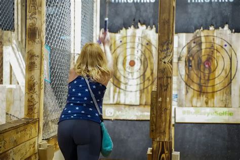 Mastering the Art of Axe Throwing .